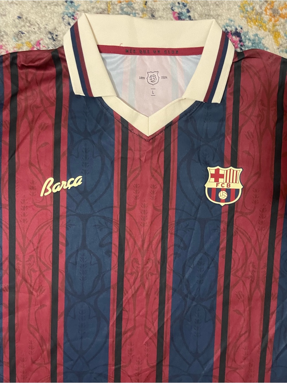FC Barcelona Retro 150th anniversary Kit L - Picture 2 of 5
